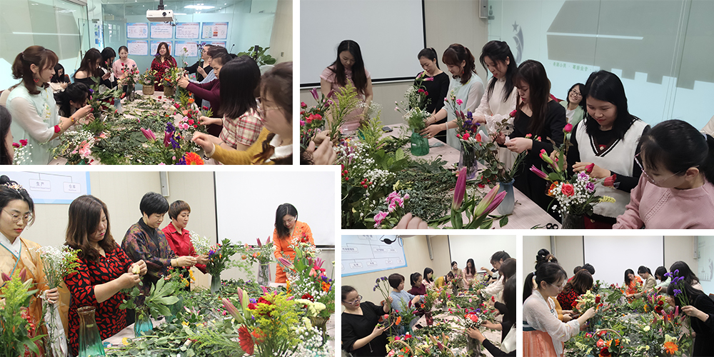 【MAX麥斯】三八女神節“花藝大賽”精彩紛呈