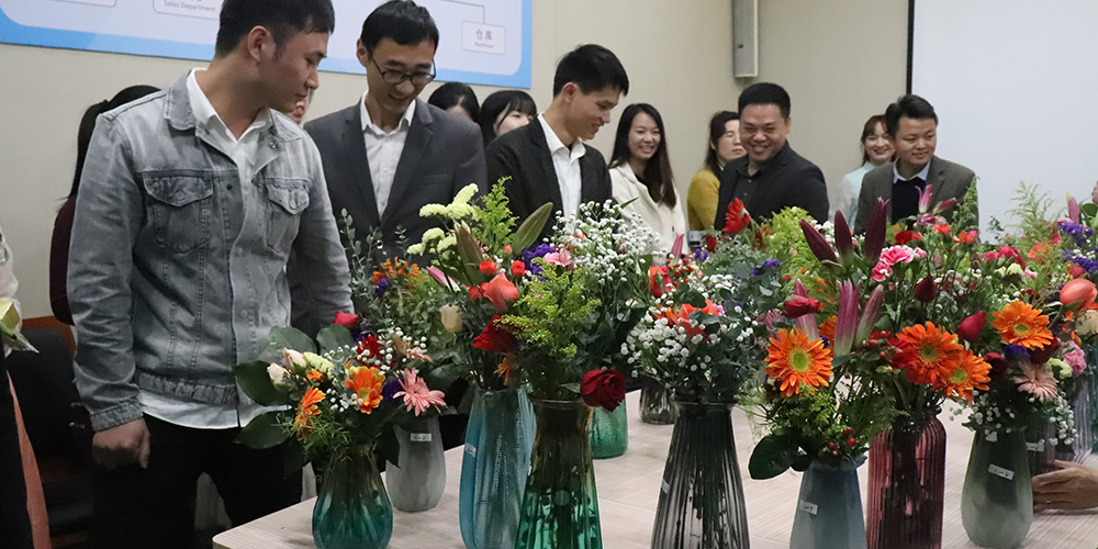 【MAX麥斯】三八女神節“花藝大賽”精彩紛呈