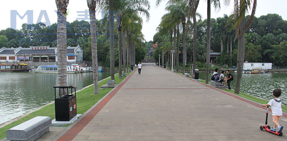 【廣西項目】南湖公園垃圾桶場景攝影（組圖）