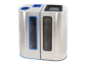 透明分類果皮箱